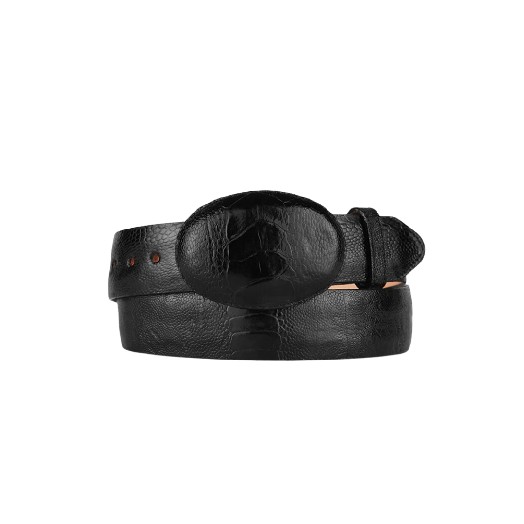 Jaime Cerrillo Men's Ostrich Leg Belt