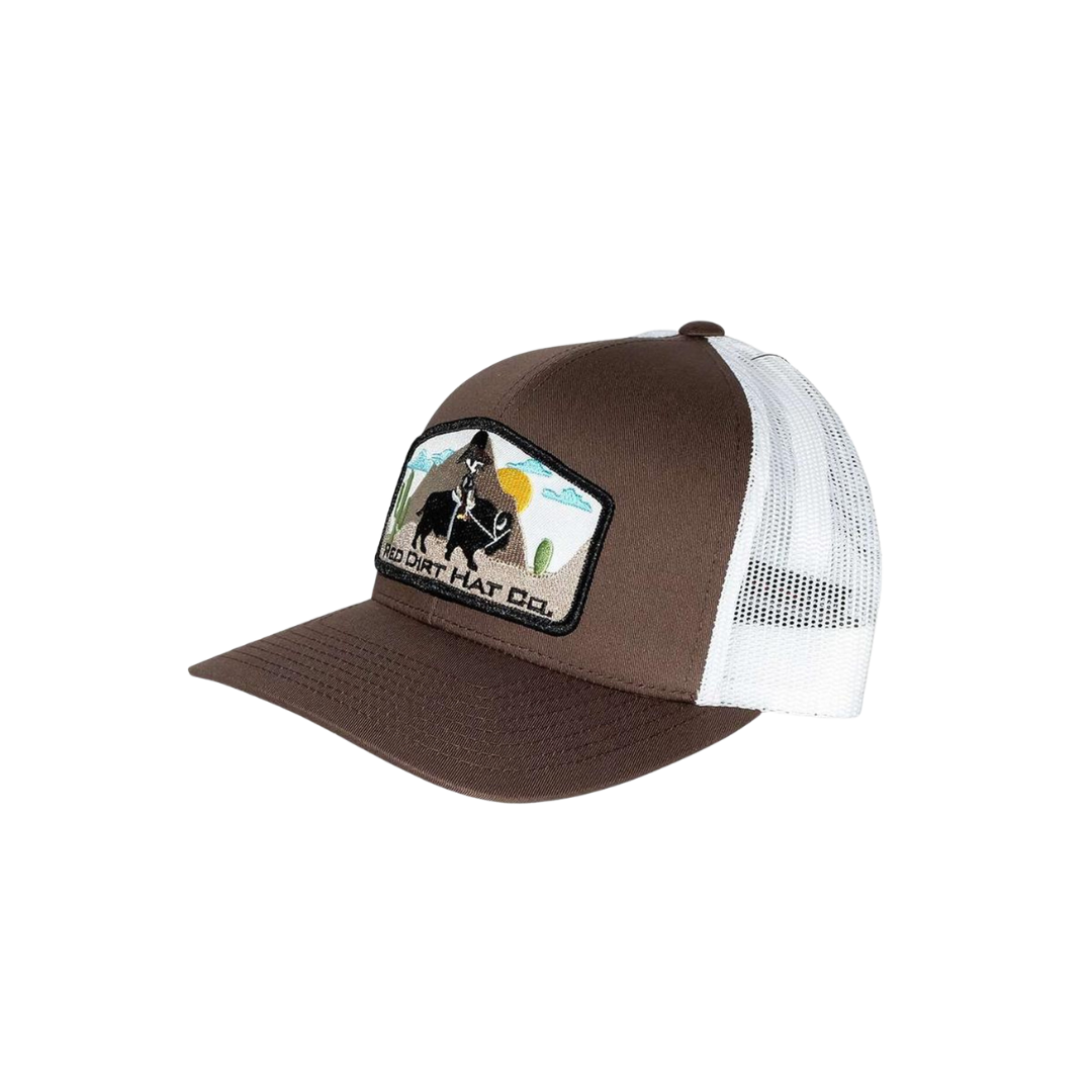 Red Dirt Men's Western Brown Cap