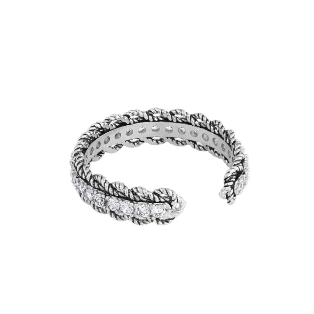 Montana Women's Silversmiths Crystal Roads Ring