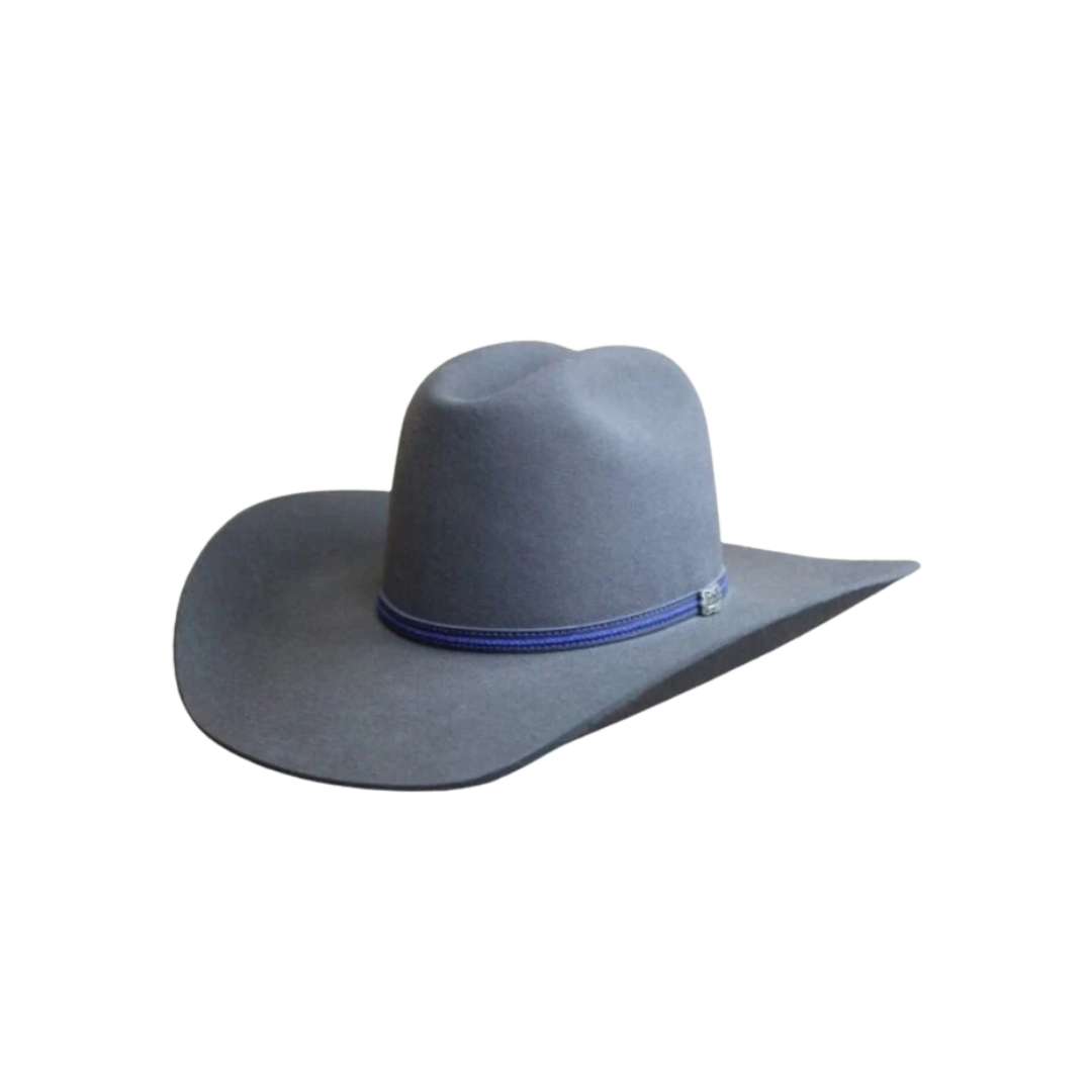 Resistol Men s Mustang Trail Wool Cowboy Granite Hat Western Style Hat