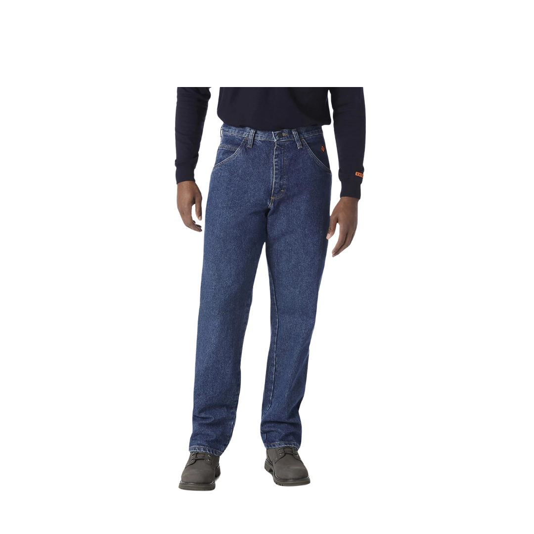 Wrangler Men's Riggs Workwear Flame Resistant Carpenter In Fire Resistant Jean