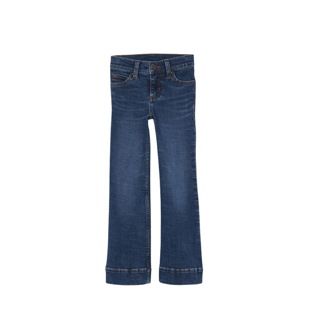 Wrangler Youth Girl's Retro Trouser Faith Blue Jeans