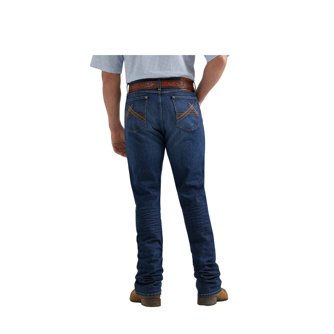 Wrangler Men's 42 Vintage Slim Boot Ellison Jeans