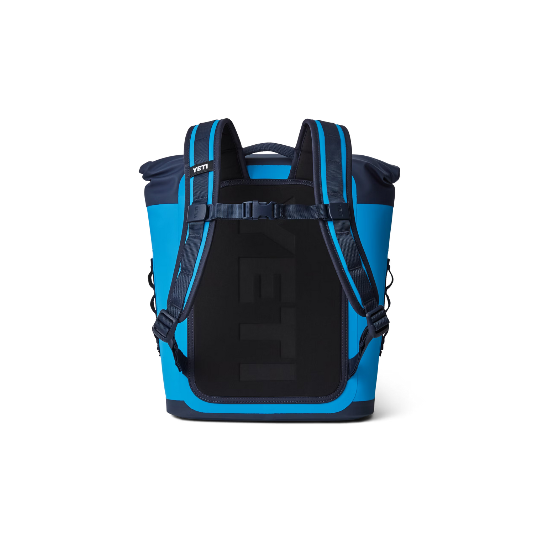 Yeti Hopper M12 Navy Big Wave Blue Backpack Soft Cooler