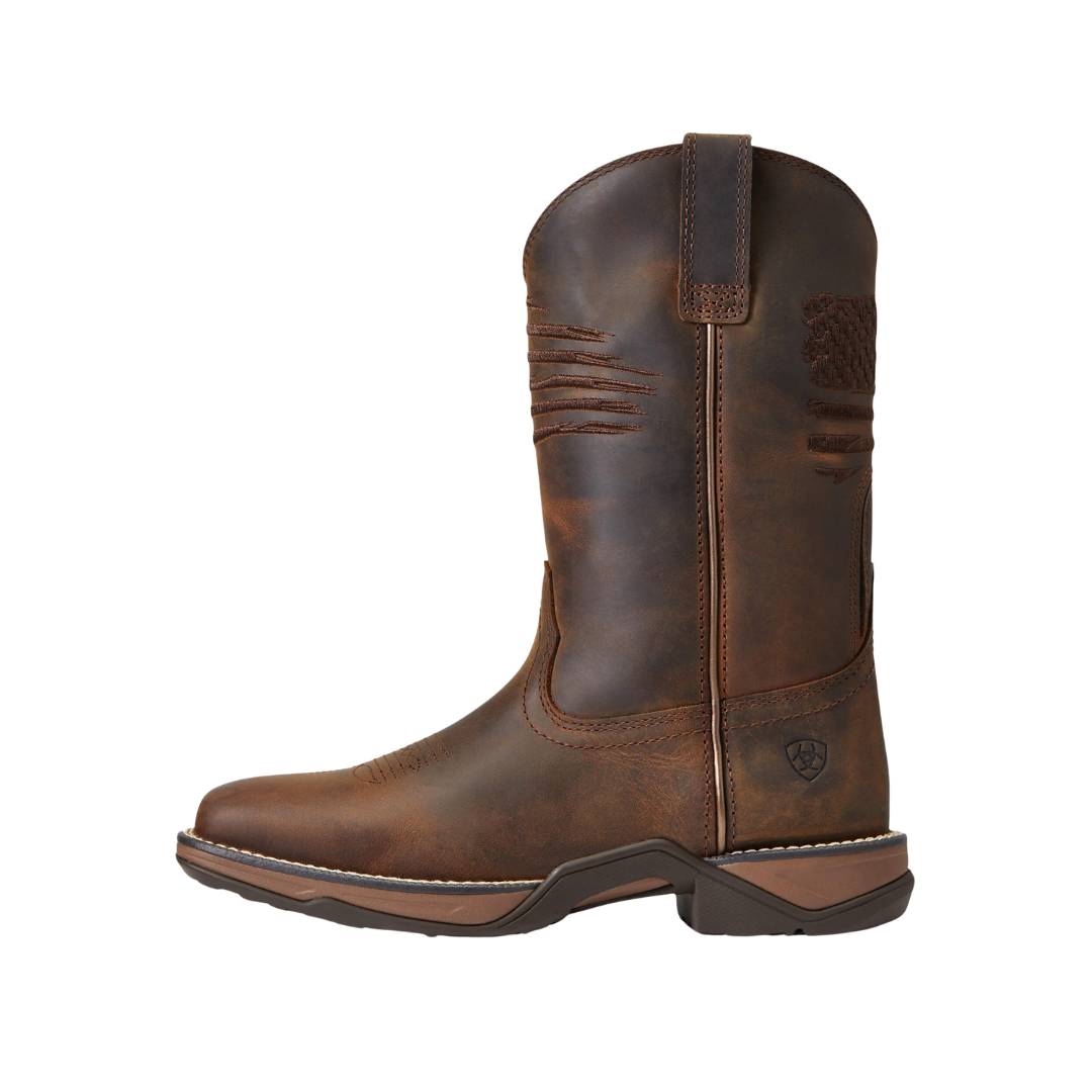 Ariat Women's Anthem Patriot Western Brown Boot