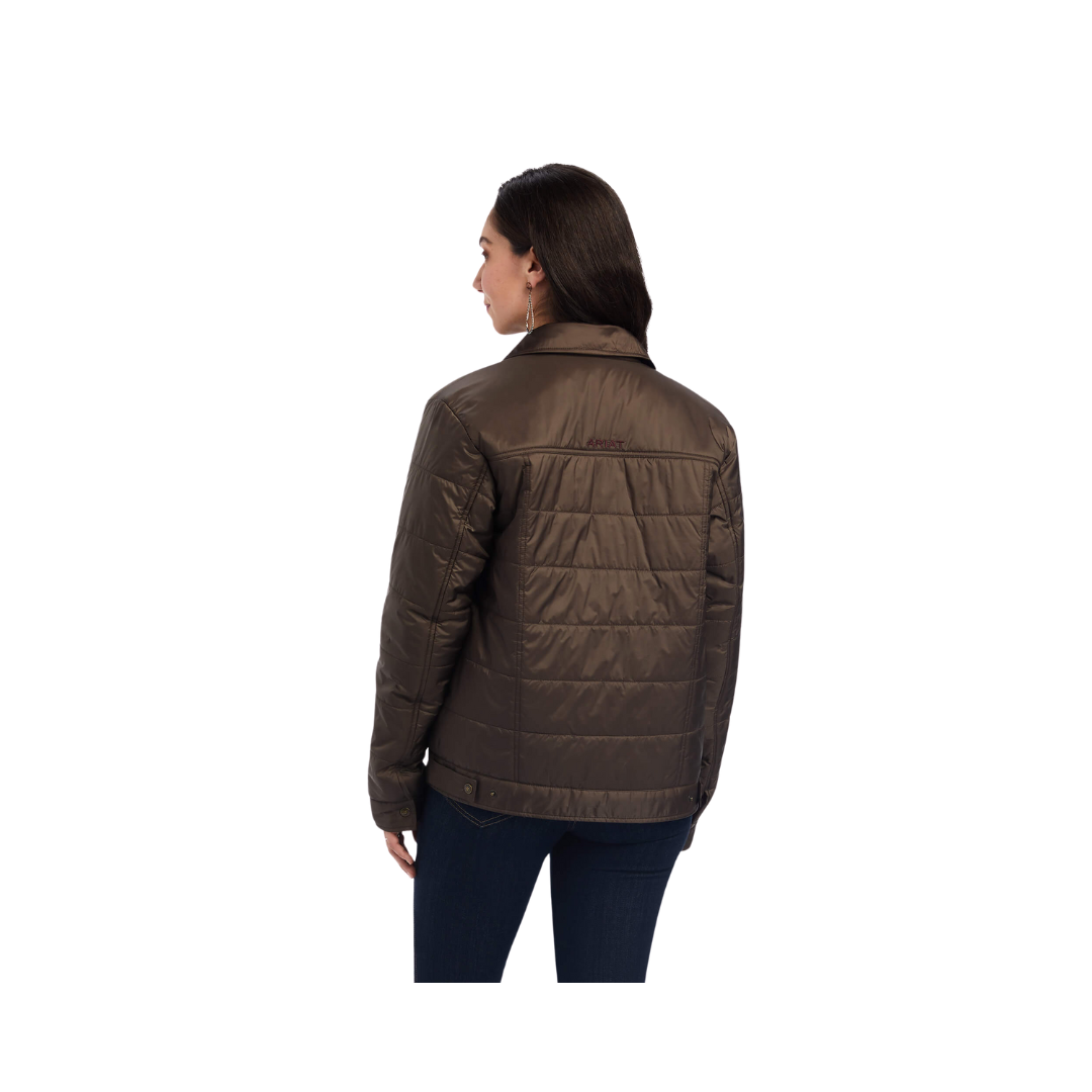Ariat Women's Puffer Trucker Insulated Banyan Bark Jacket