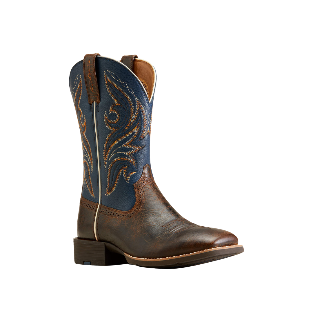 Ariat Men's Knockout Wide Western Brown Boots