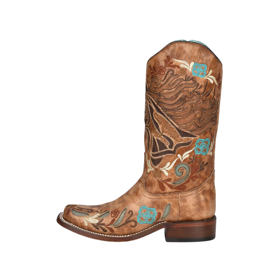 Corral Women's Iridescent Horse Brown Boots