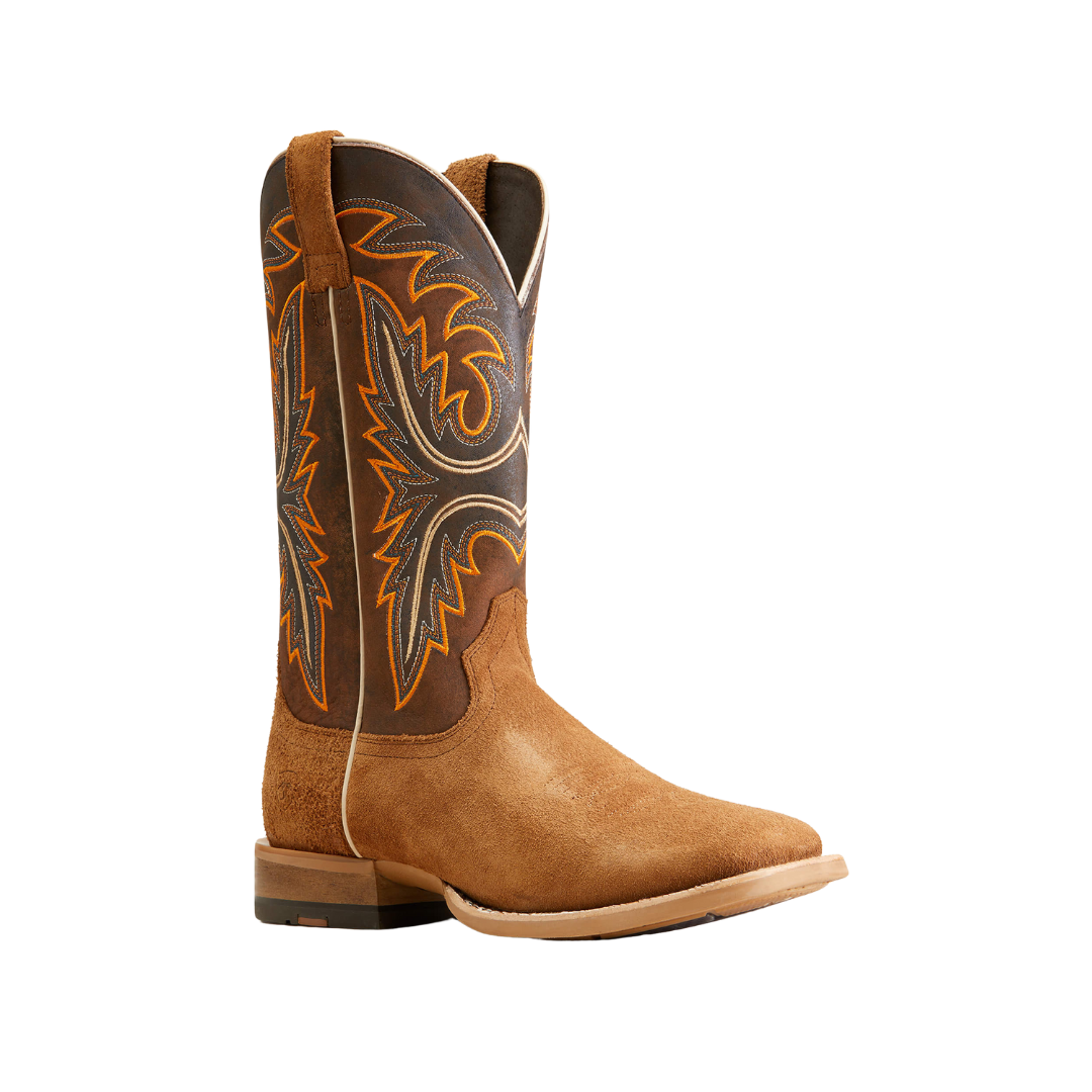 Ariat Men's Brushrider Western Brown Boots- Quality Style