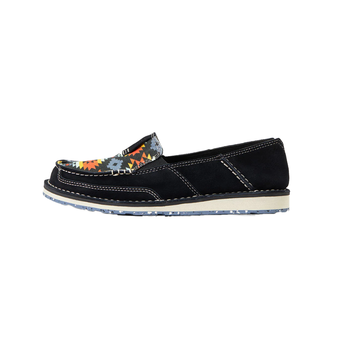 Ariat Women's Aztec Cruiser Black Suede Shoes