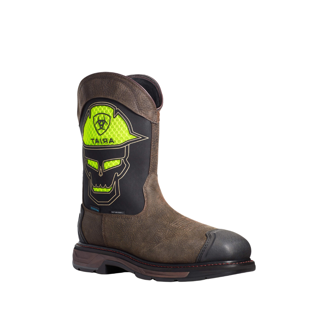Ariat Men's Workhog Venttek Carbon Work Brown Boots