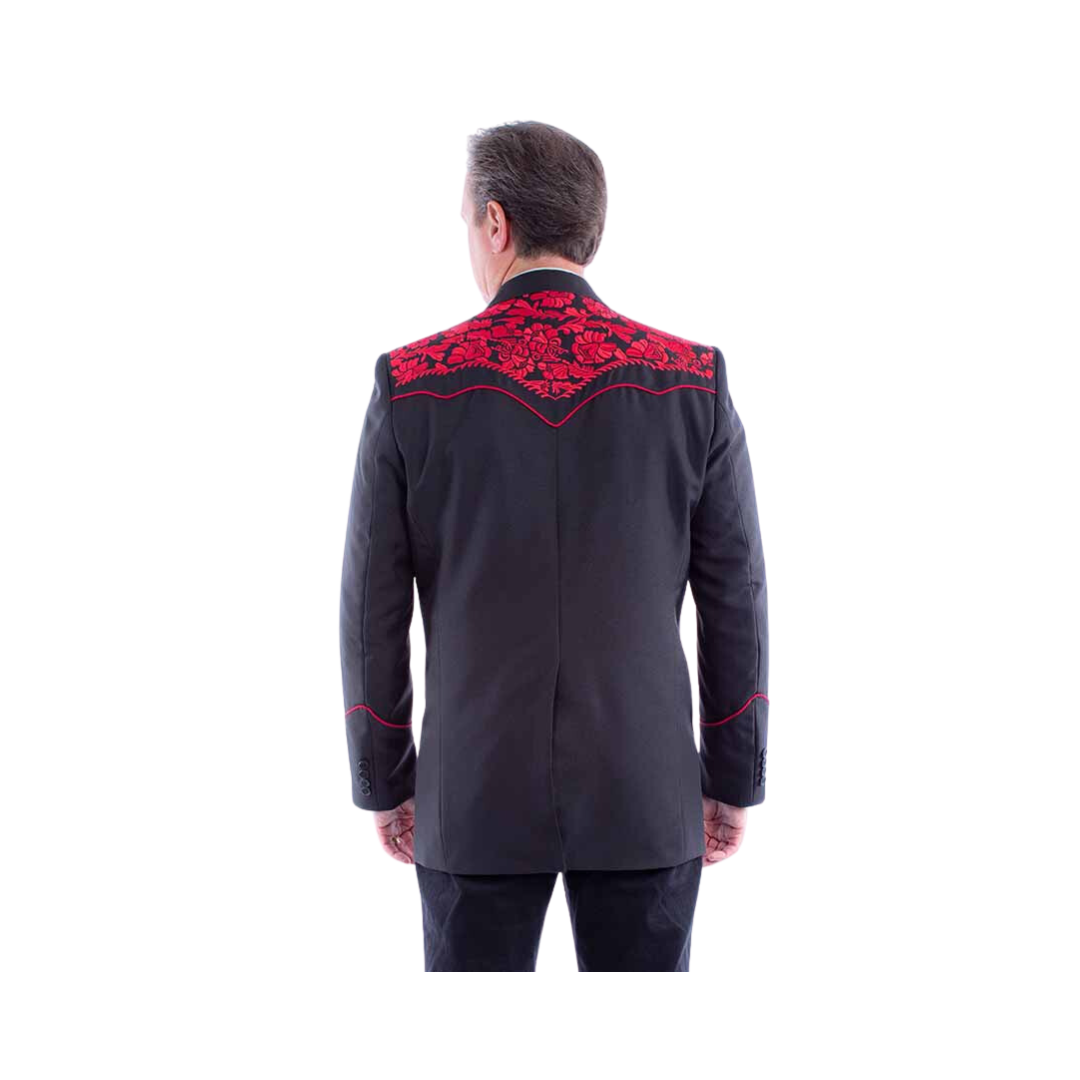 Scully Western Big Men's Embroidered Blazer