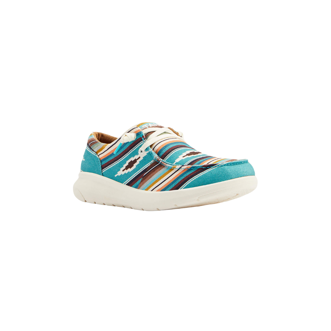 Ariat Women's Hilo Serape Print Turquoise Shoes