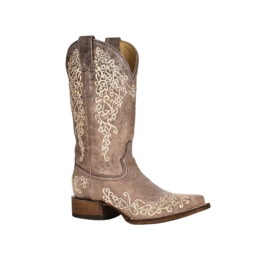 Corral Boots Women´s Iconic Lisa Brown Crater Boots
