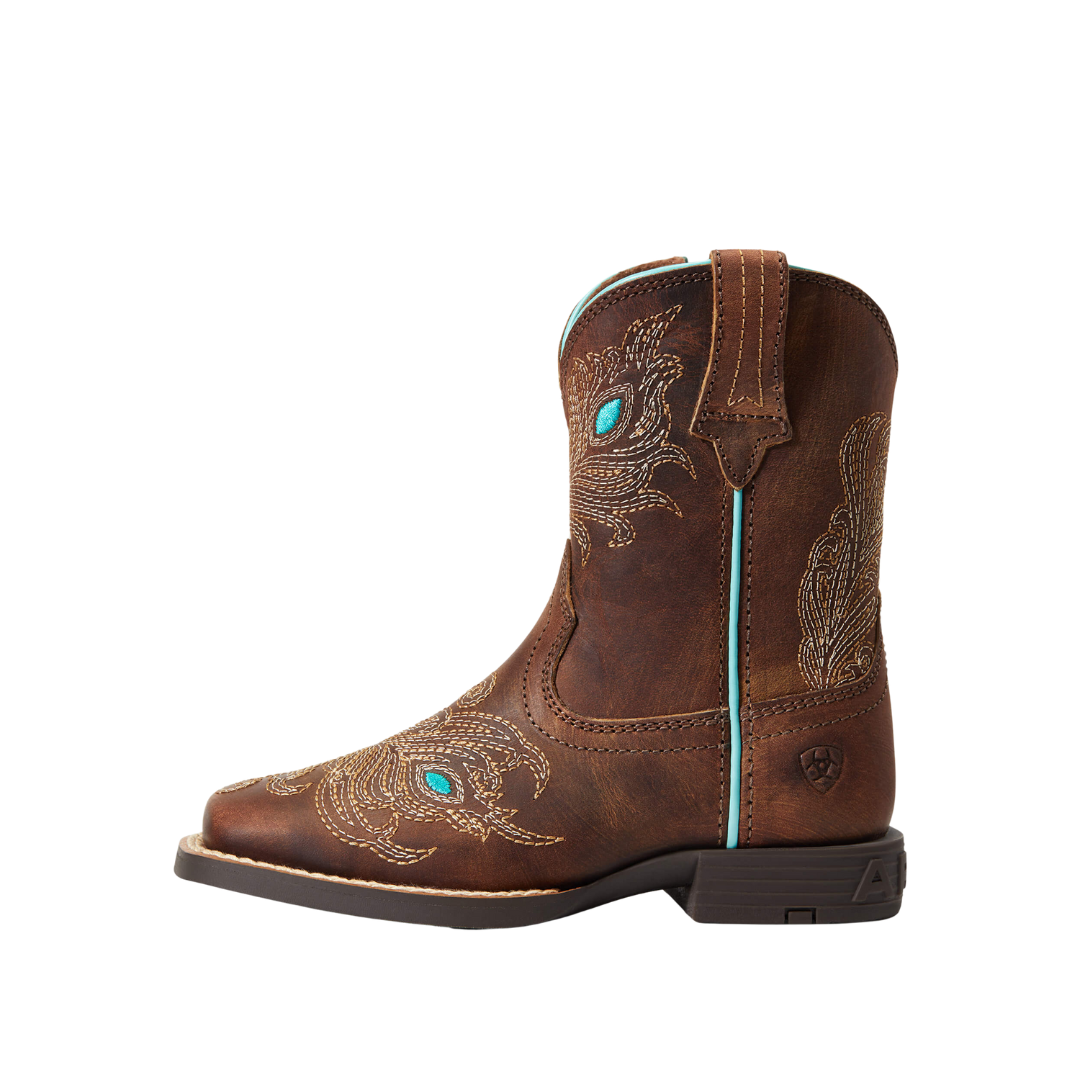 Ariat Toddler Girl's Bright Eyes II Brown Boots