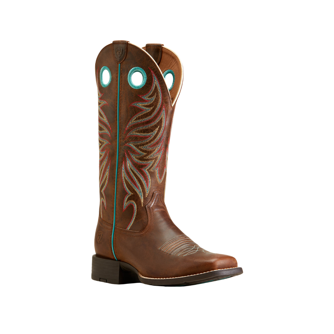 Ariat Women's Round Up Ryder Sassy Brown Boots