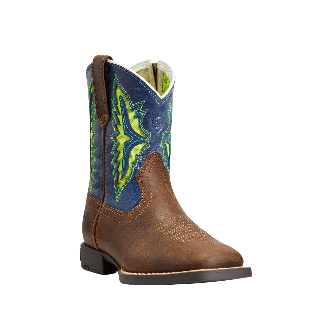 Ariat Toddler Boy's Koel Venttek Zip Up Rowdy Boots