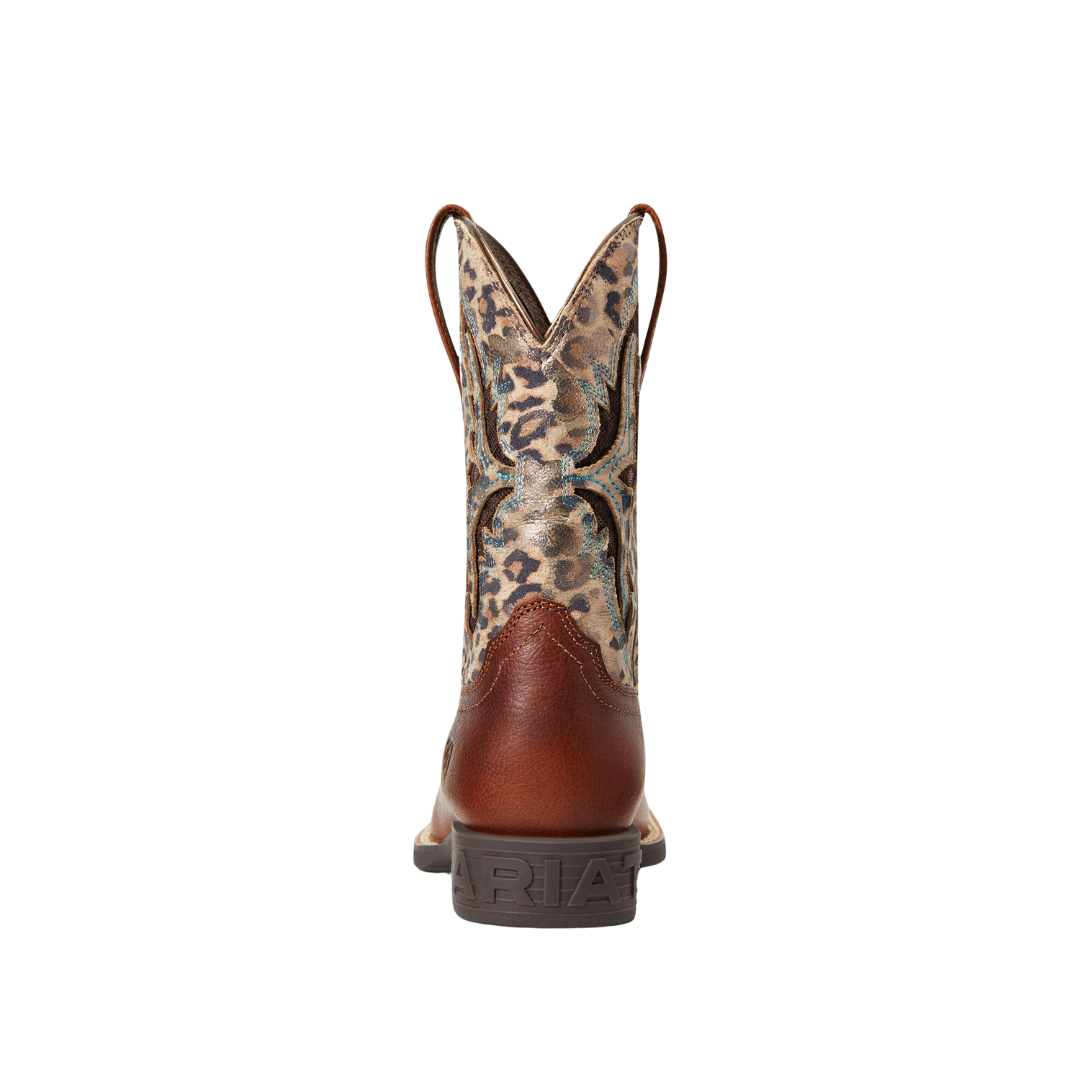 Ariat Toddler Girl's Youth Koel Leopard Western Multicolor Boots