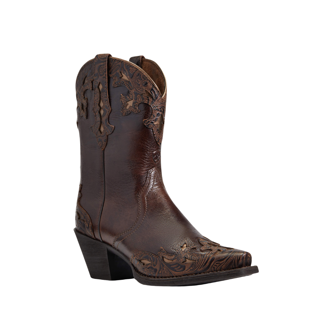 Ariat Women's Patsy Decadence Floral Brown Boots
