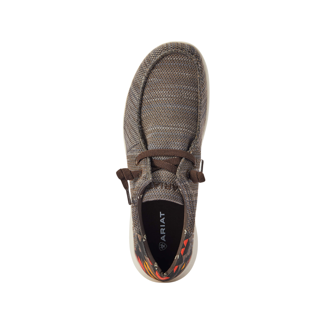 Ariat Men's Hilo Stretch Lace Brown Shoes
