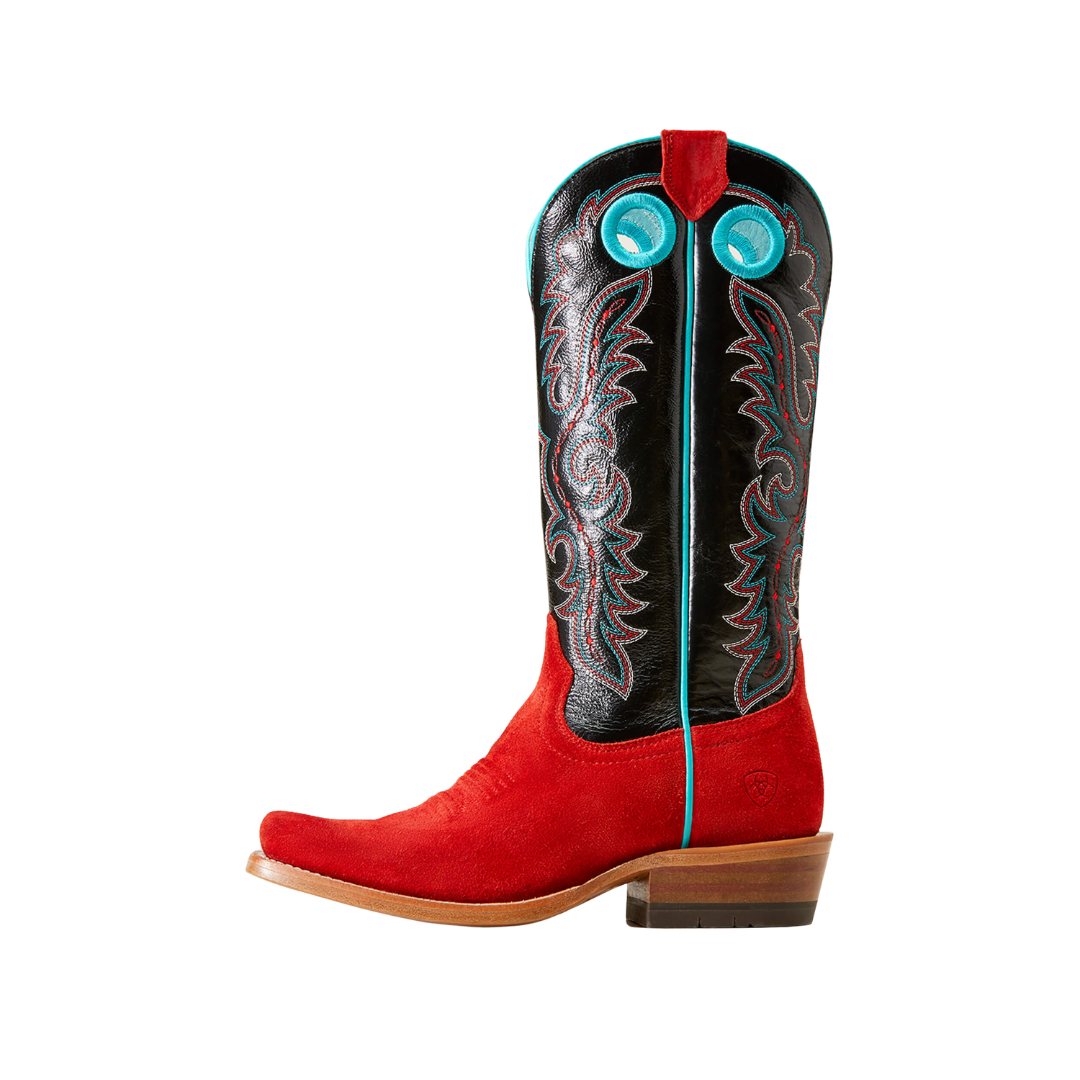 Ariat Women's Frontier Boon in Fiery Roughout Western Boot