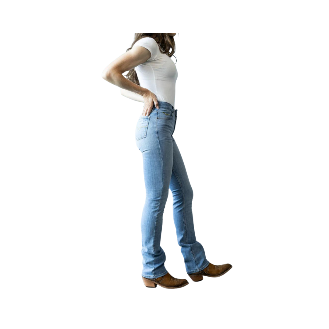 Kimes Ranch Women's Sarah Highrise Slim Fit Boot Jean