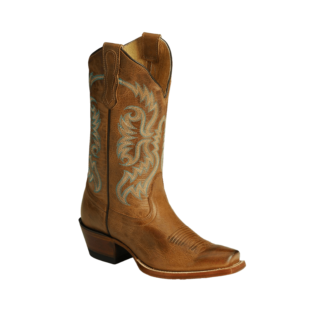 Nocona Women's Bluebonnet Snip Toe Tan Boots
