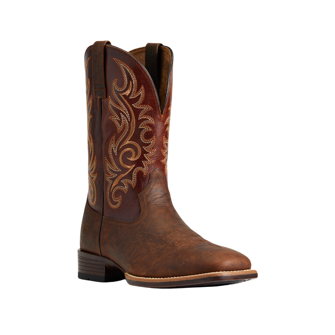 Ariat Men's Lasco Ultra Western Bar Top Brown Boots