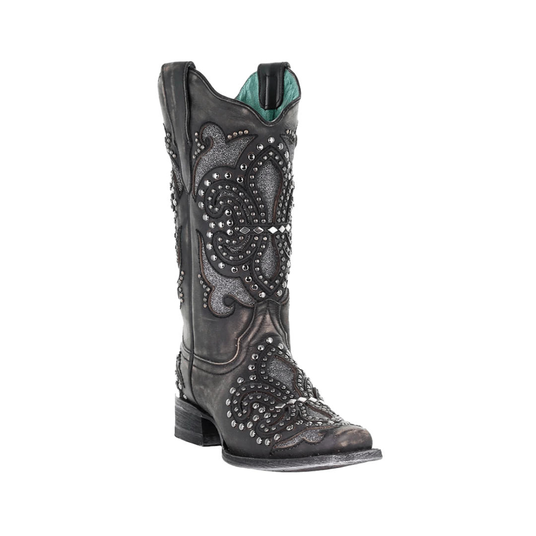 Corral Women's Inlay Western Square Toe Boots - Main Image