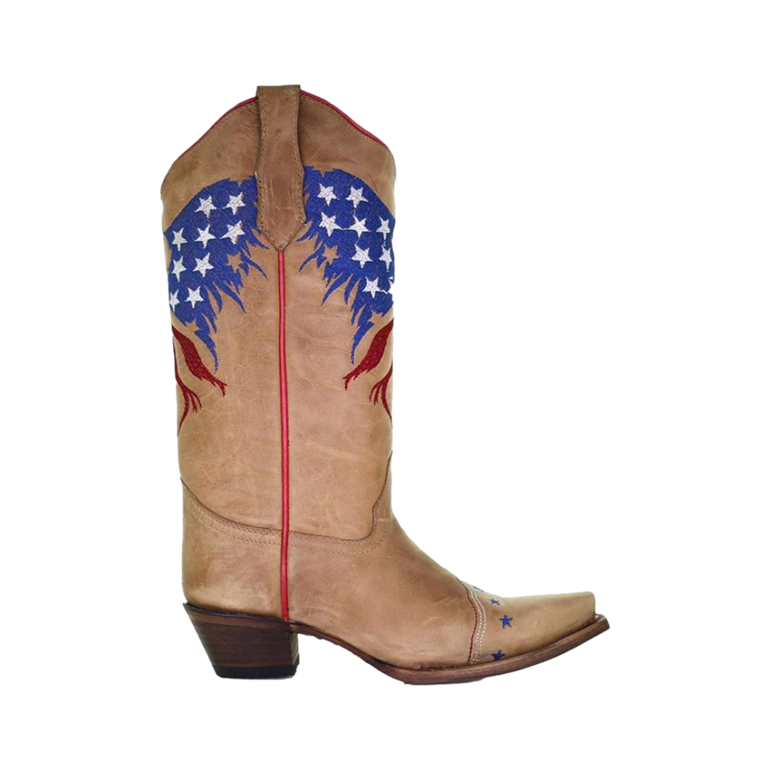 Corral Women's Sand Eagle Flag Boots