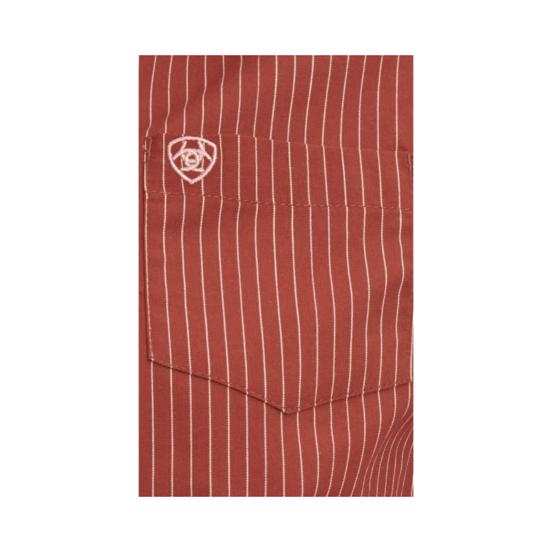Ariat Women's R.E.A.L. Kirby Fired Brick Stripe Shirt