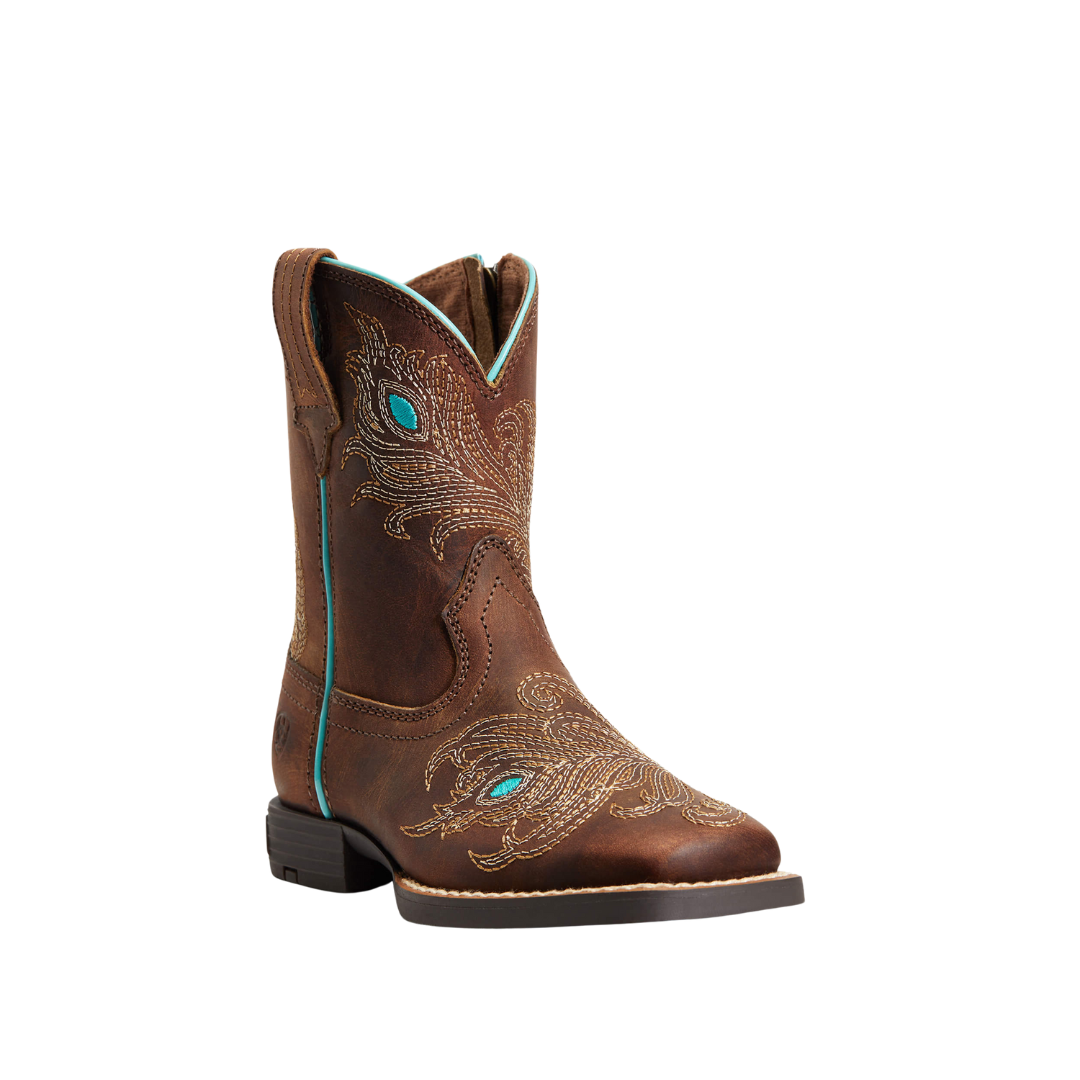 Ariat Toddler Girl's Bright Eyes II Brown Boots