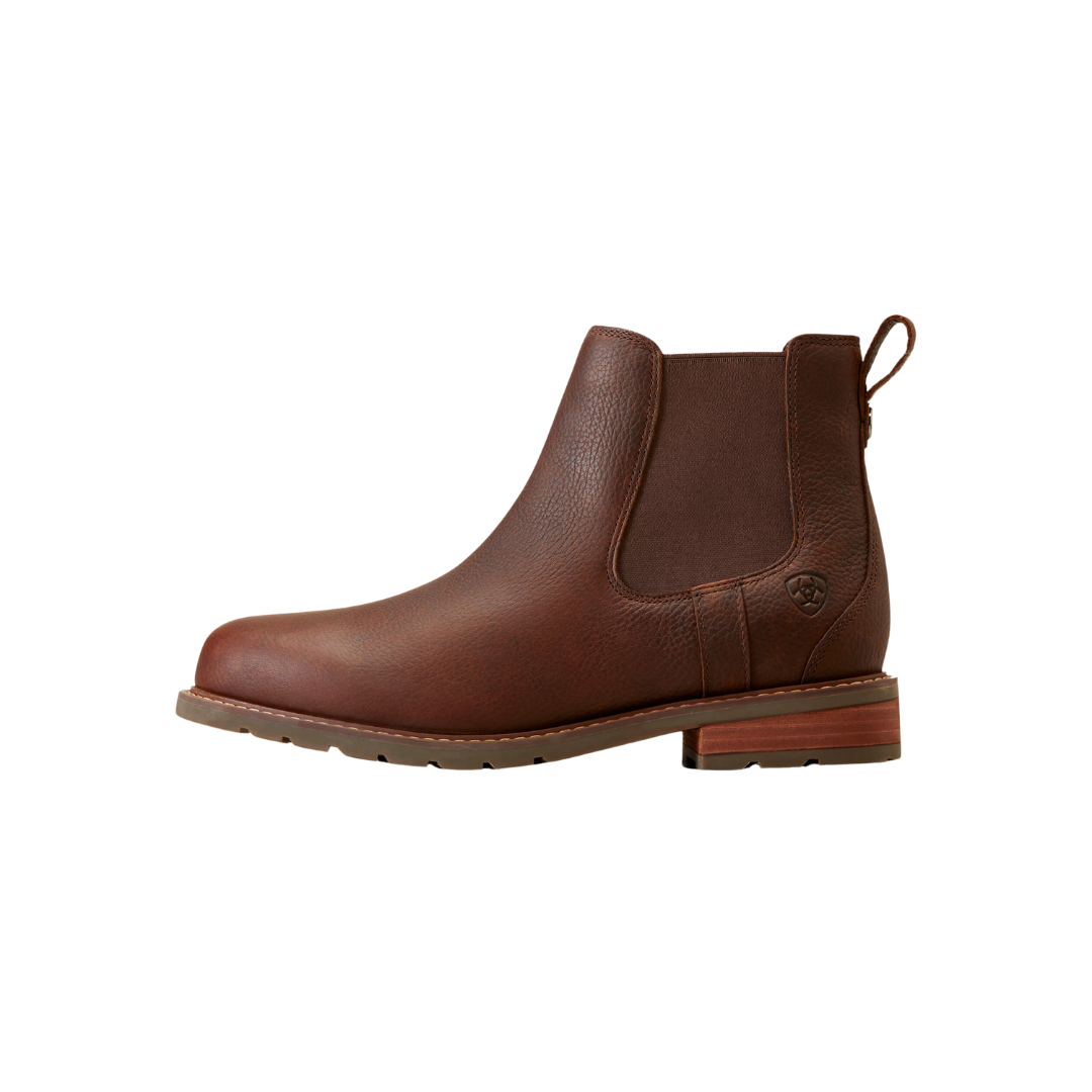 Ariat Men's Wexford Waterproof Chelsea Brown Boot