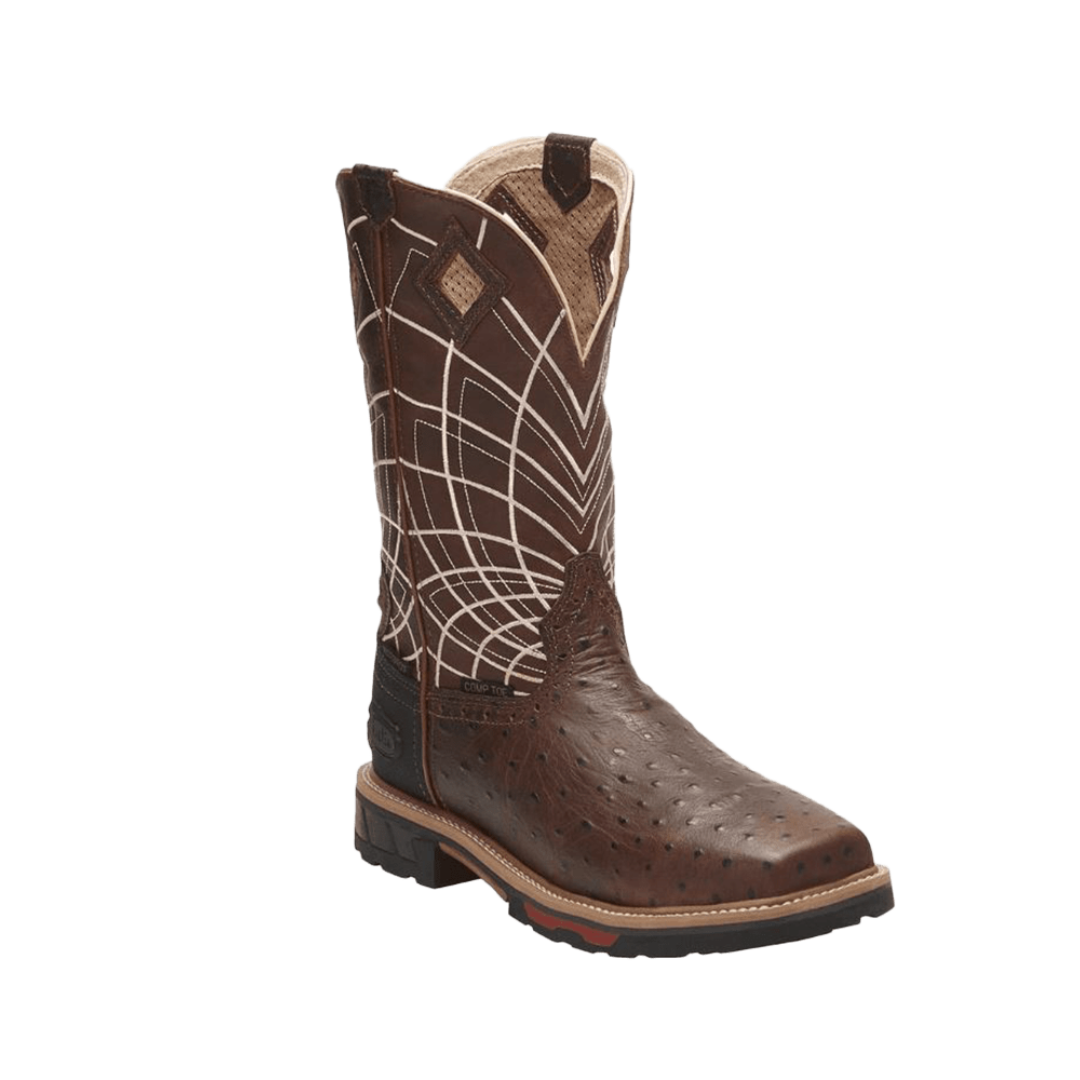 Justin Men's Derrickman Work Composite Toe Brown Boots