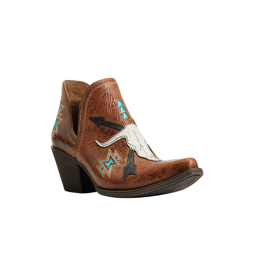 Ariat Women's Encore Southwestern Cognac Booties