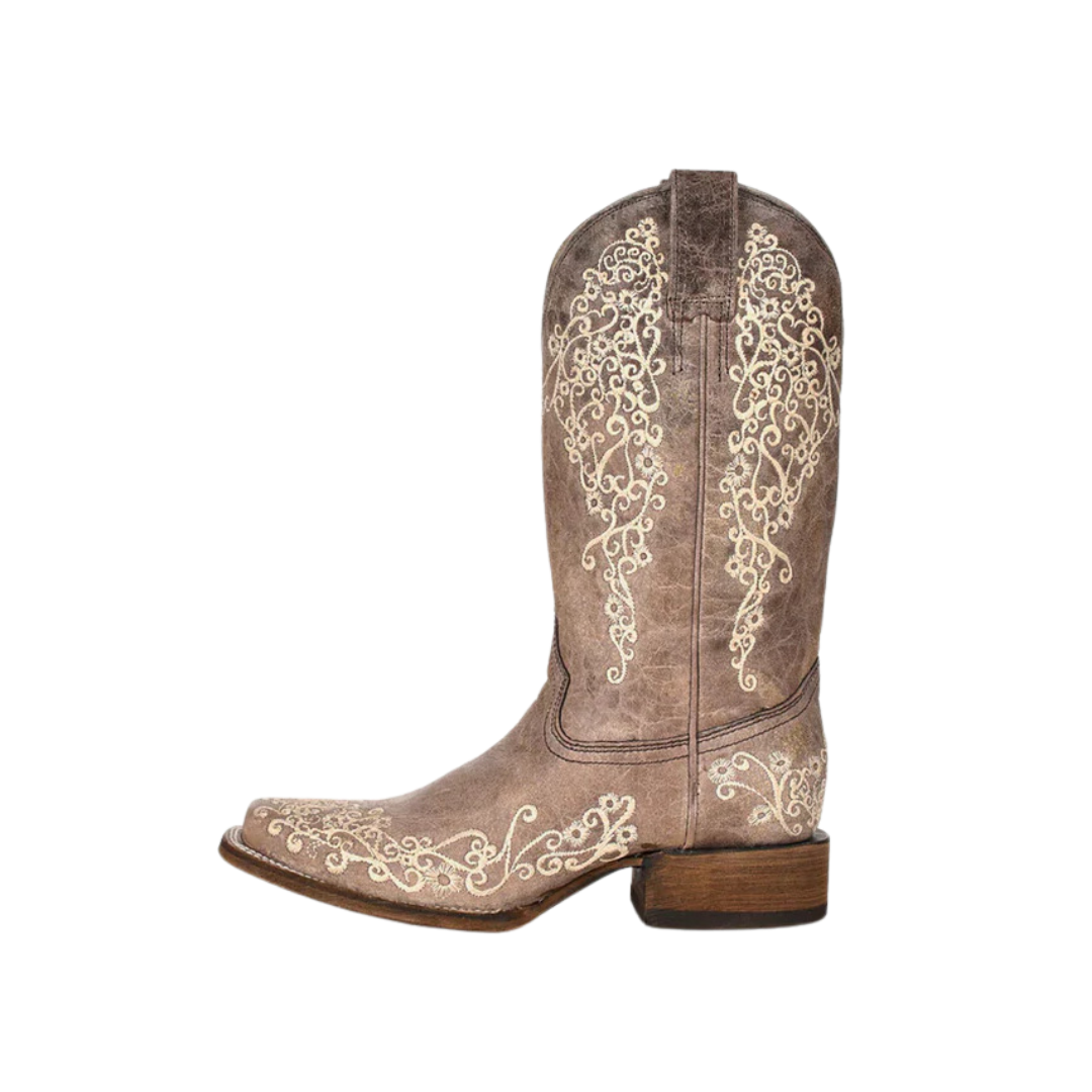 Corral Boots Women´s Iconic Lisa Brown Crater Boots