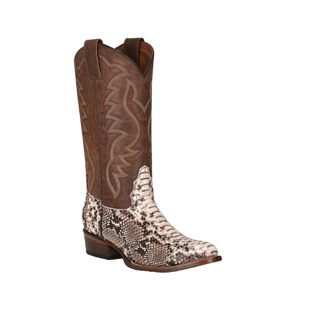 Corral Men's Circle G Python Embroidery Western Boots