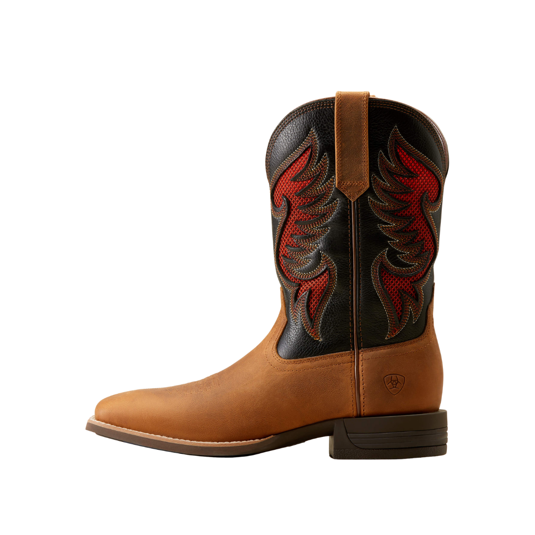 Ariat Men's Cowpuncher Ventek Western Brown Boots
