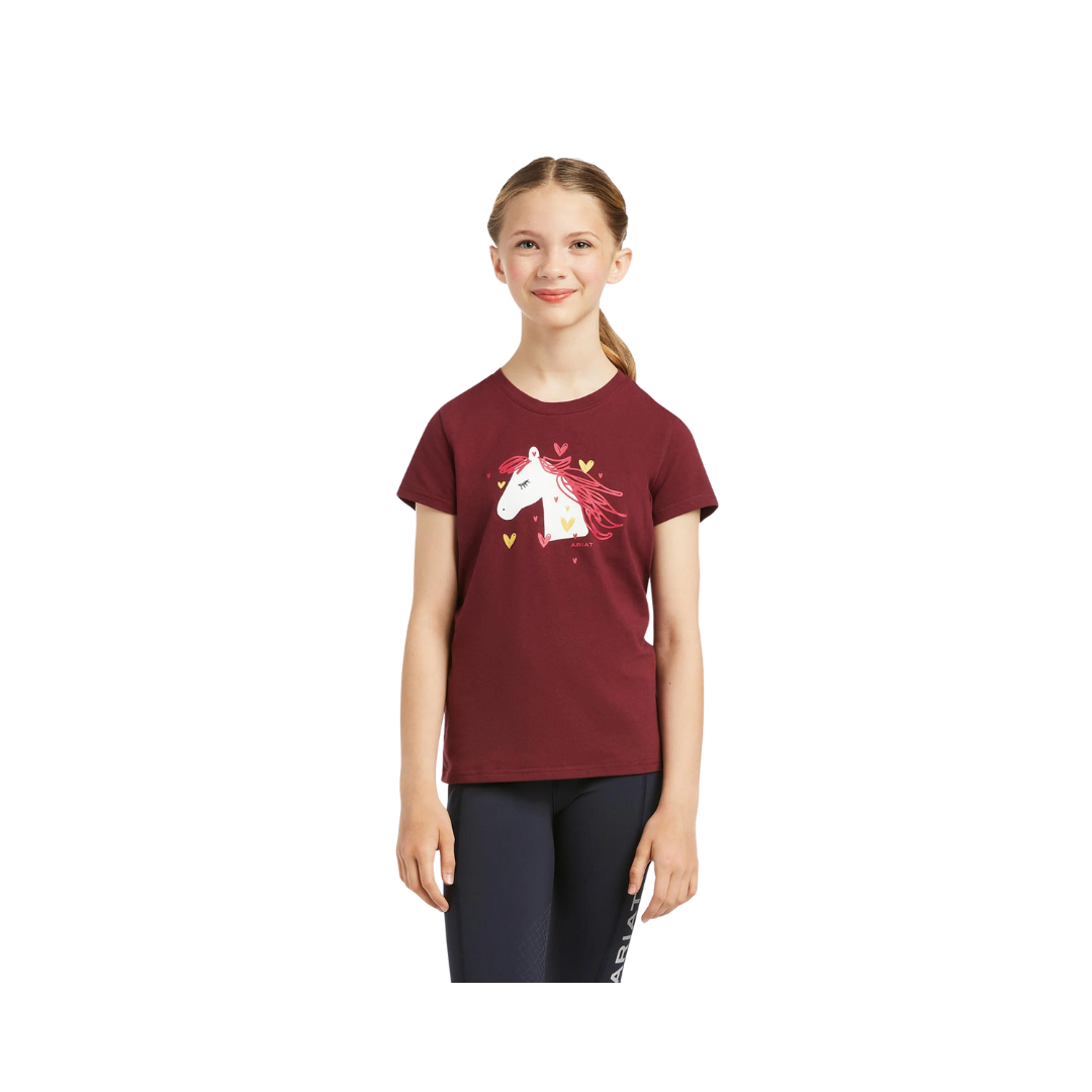 Ariat Children's My Love Zinfandel Short Sleeve T-Shirt
