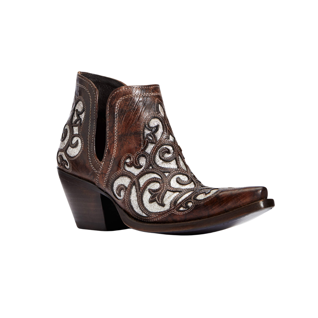 Ariat Women's Dixon Slip On Brown Boots