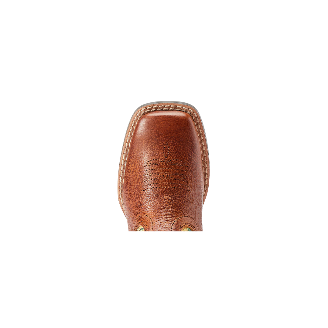 Ariat Toddler Boy's Round Up Wide Western Spiced Cider Boots