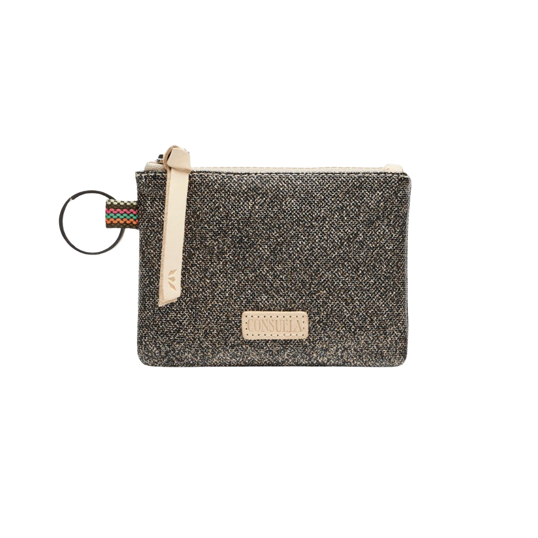 Consuela Women's Glitter Pouch Bag