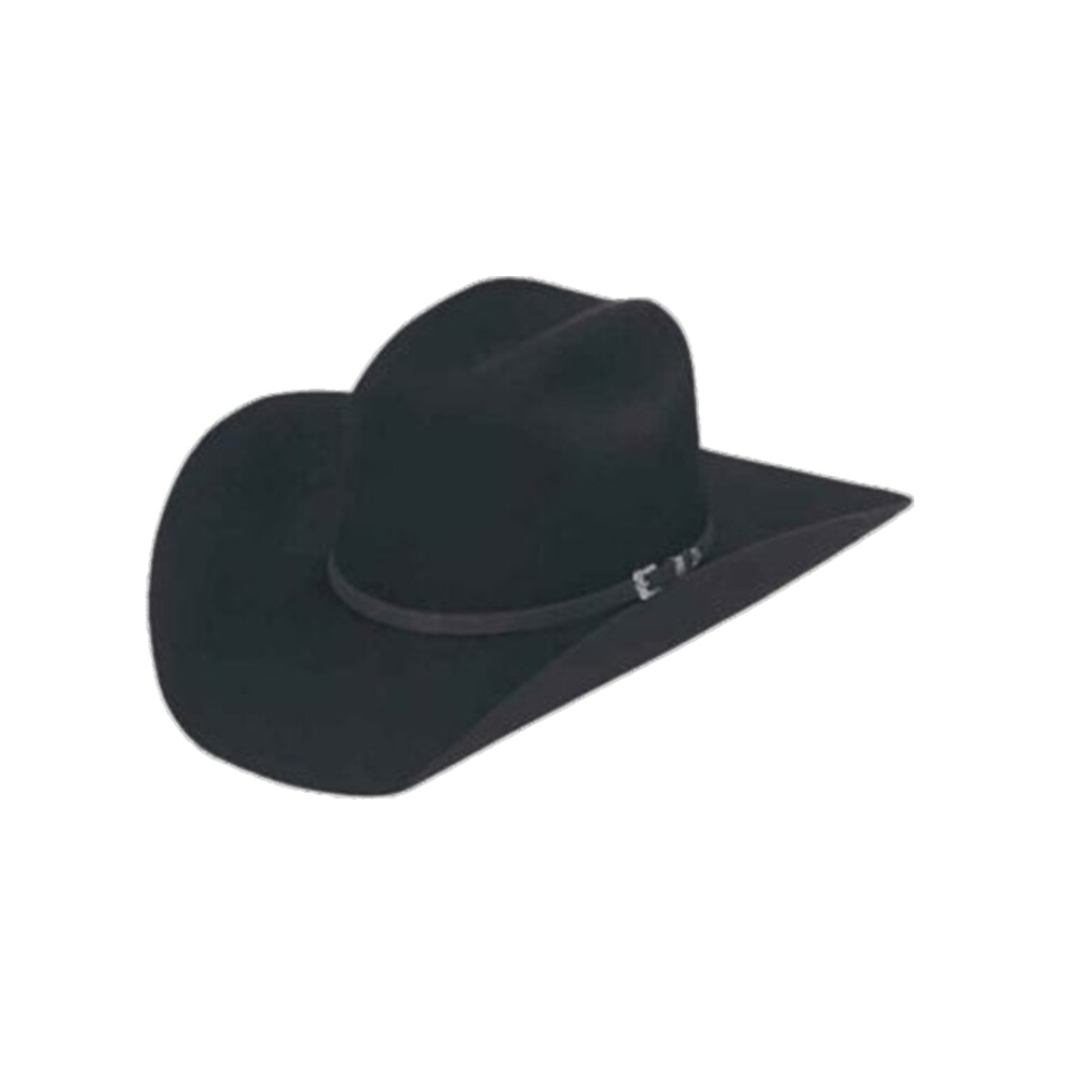 Milano Men's Black 3x Felt Hat