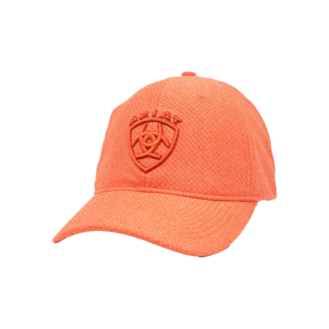 Ariat Orange Lace Embroidery Logo Cap