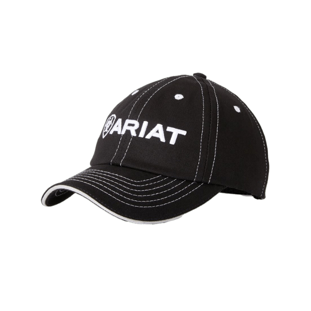 Ariat Men's Embroidered Black Cap