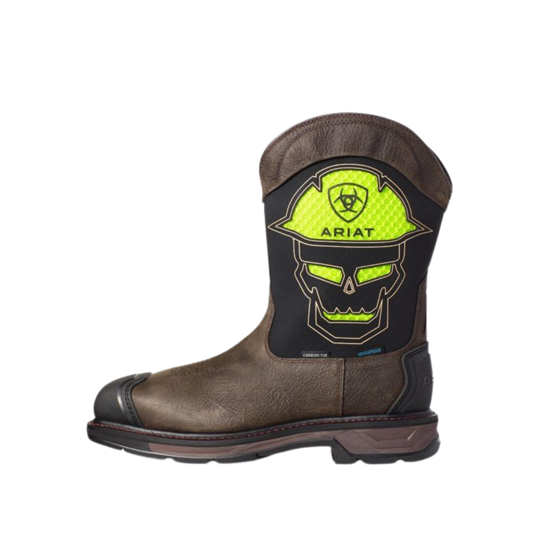 Ariat Men's Workhog Venttek Carbon Work Brown Boots