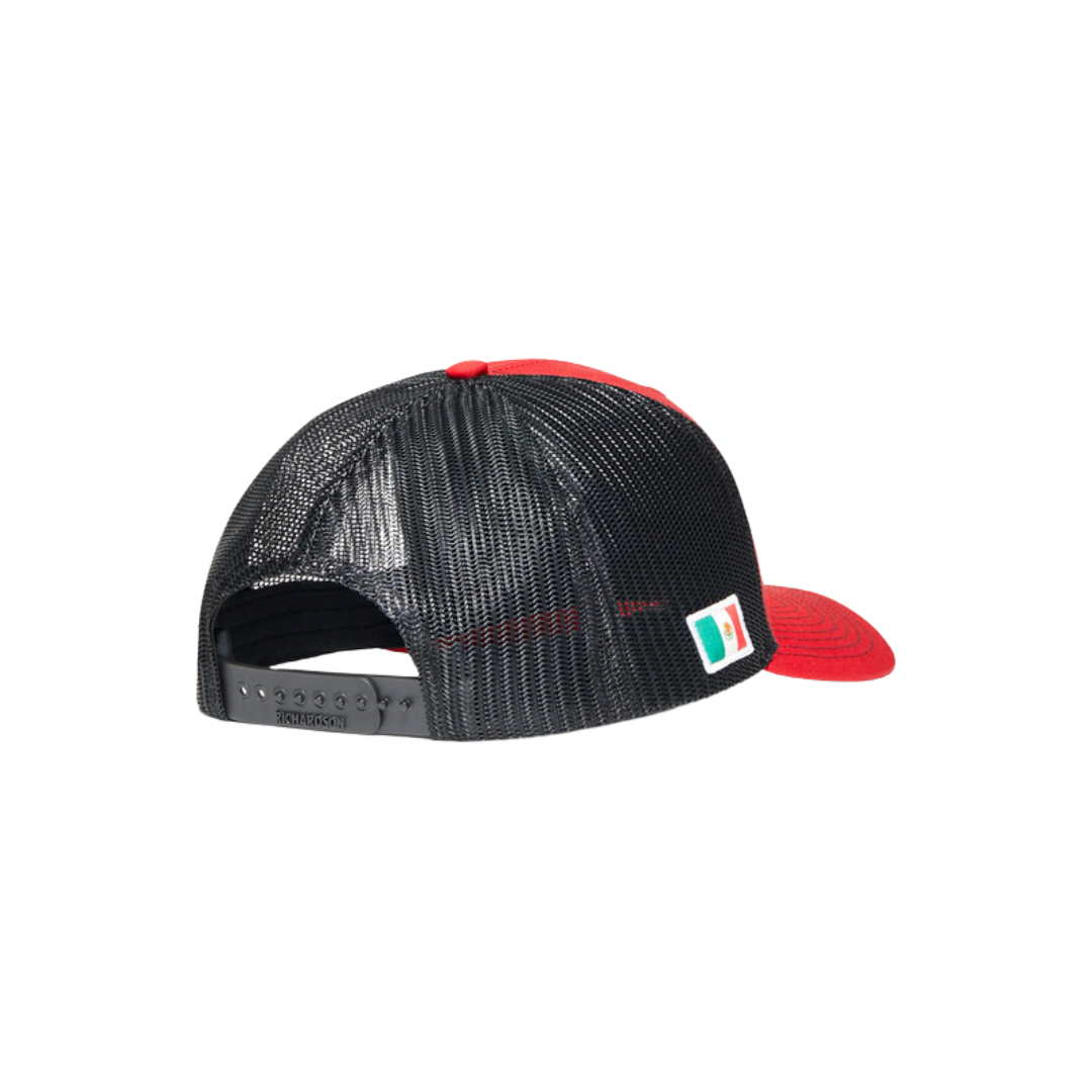 Ariat Red Mesh Shield MX Flag Cap