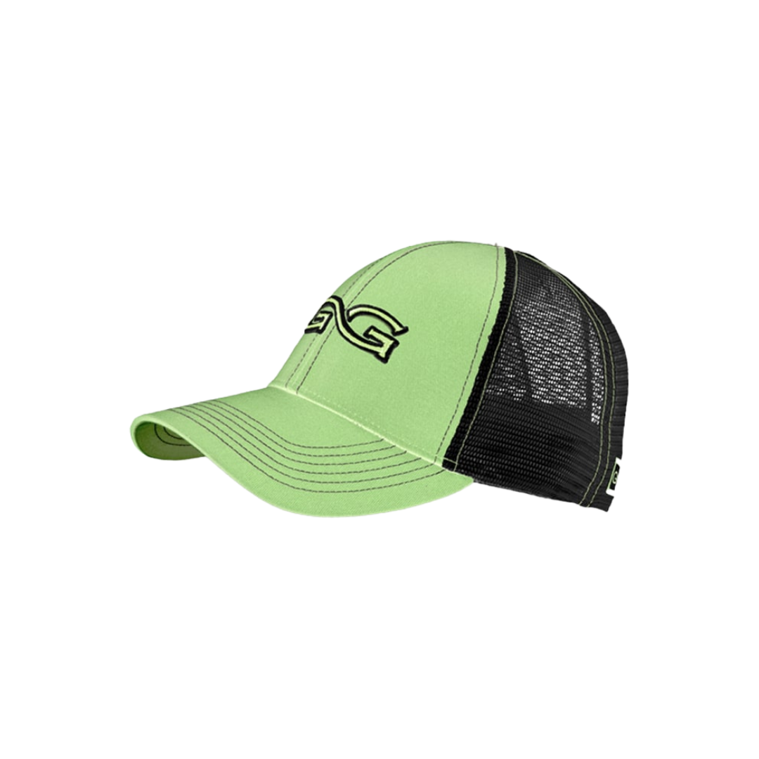 Gameguard Green Black Mesh Logo Embroidered Cap
