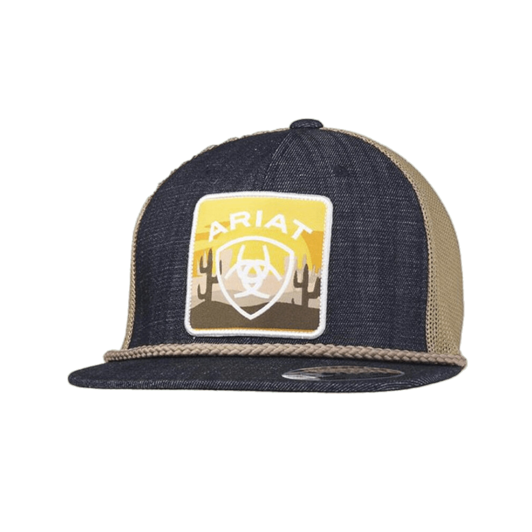 Ariat Flex Fit 110 Cactus and Sunset Patch Logo Cap