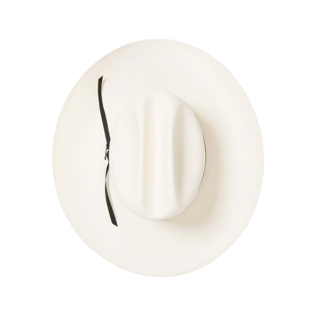 Stetson Hats 100x Rancher Light Brown Straw Hat